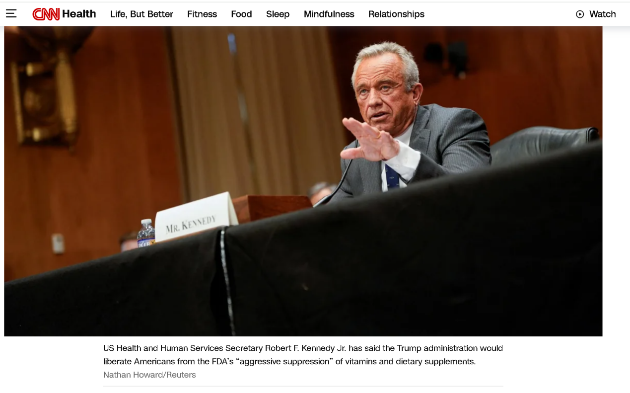 特朗普突然松口！輔酶Q10「救心營養素」免稅通(tōng)關