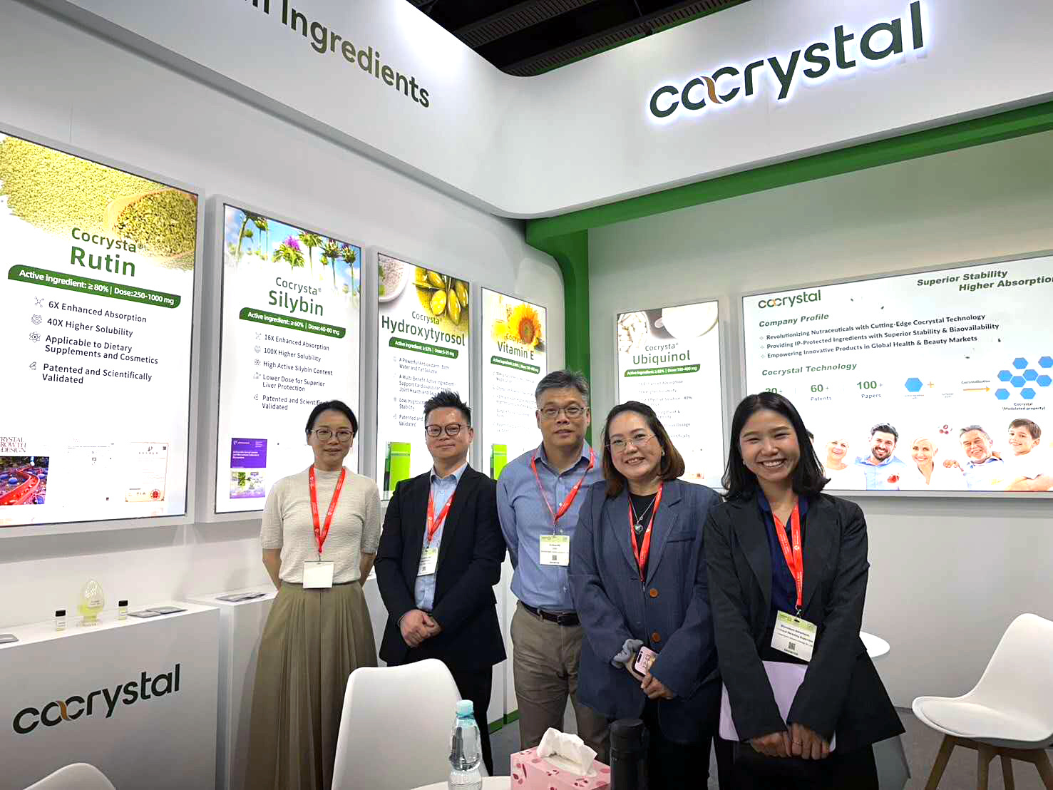 歐洲營養展驚現(xiàn)「吸收革命」！共晶團隊用(yòng) 7 把「分(fēn)子(zǐ)鑰匙」打開(kāi)健康産業(yè)新大(dà)門(mén)